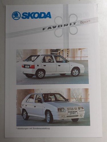 Skoda favorit sport - favorit,