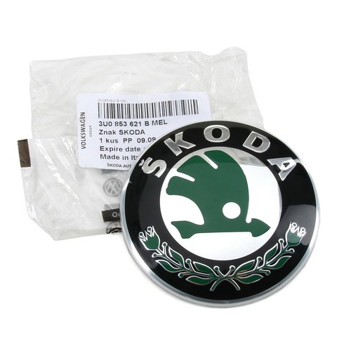 Original skoda emblem 8cm - skoda, Ø
